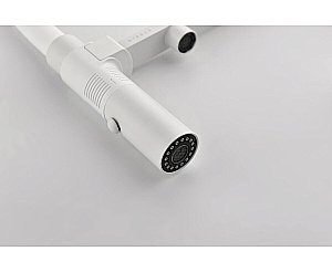 Смеситель для кухни Paulmark Gravity Gr213888-WH белый матовый купить в интернет-магазине сантехники Sanbest