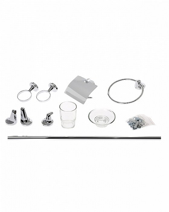 Набор аксессуаров Orange Y01-888cr хром купить в интернет-магазине сантехники Sanbest