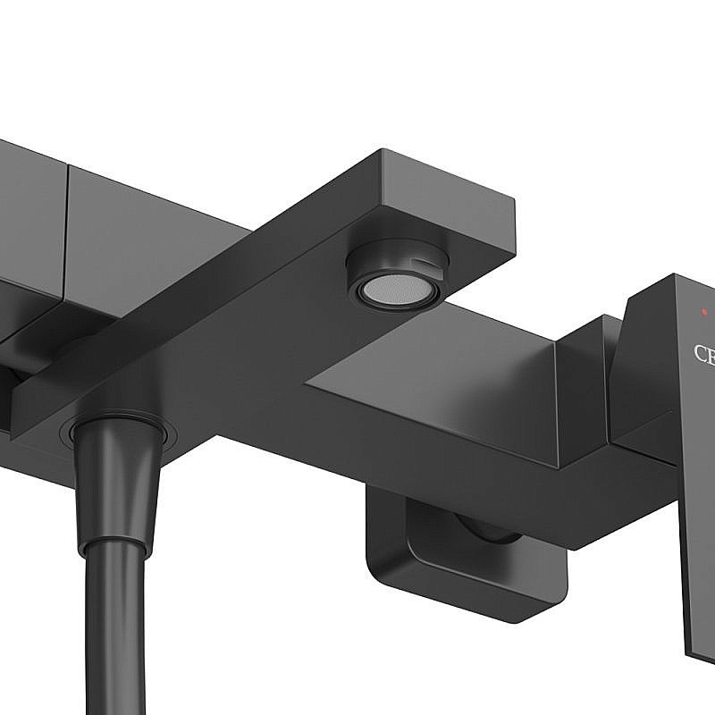 Смеситель для ванны Cezares SLIDER-VD-NOP черный матовый купить в интернет-магазине сантехники Sanbest