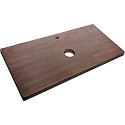 Столешница под раковину Jorno Wood 100 Wood.06.100/DW темное дерево купить в интернет-магазине сантехники Sanbest