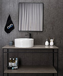 Раковина накладная Gid Esfera 41,5 N9130 51212 белая купить в интернет-магазине Sanbest