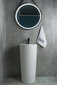 Раковина напольная Gid Autonomo 40 Nb131 81112 белая купить в интернет-магазине Sanbest