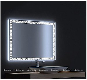 Зеркало LED De Aqua ТРЕНД 205768 100x75 в ванную от интернет-магазине сантехники Sanbest