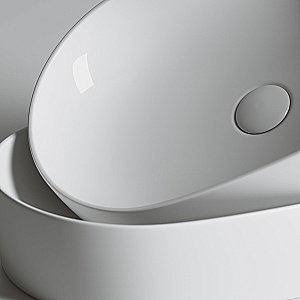 Раковина накладная Ceramica Nova Element CN6047 белый купить в интернет-магазине Sanbest