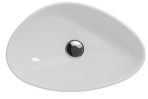 Раковина накладная Cersanit MODUO 57 63571 белая купить в интернет-магазине Sanbest