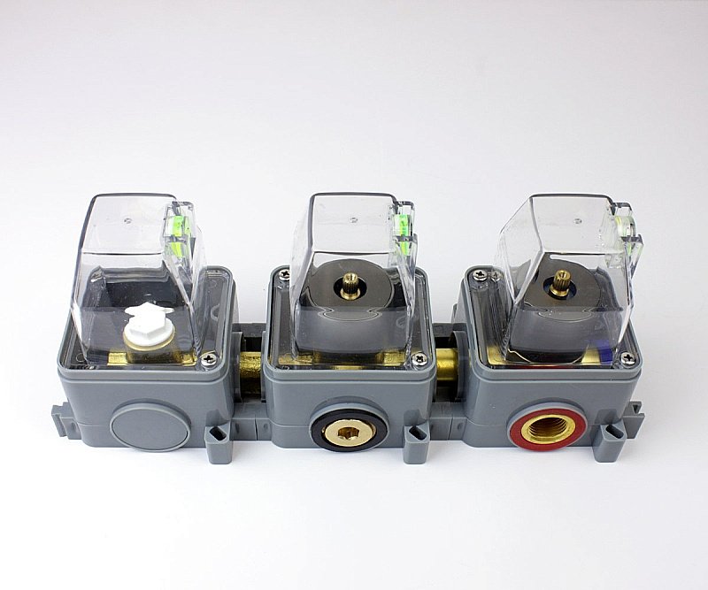 Душевая система Bronze de Luxe LIBERTY 5011GG-L графит купить в интернет-магазине сантехники Sanbest