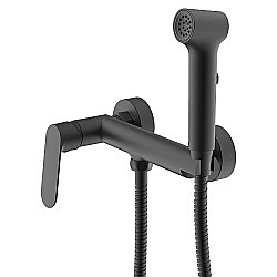 Гигиенический душ Azario Alanti AZ-K2532B черный матовый купить в интернет-магазине сантехники Sanbest