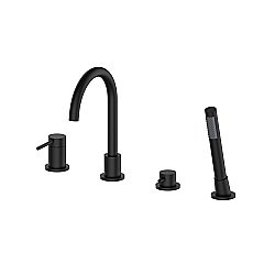 Смеитель для ванны Oliveeka Y OL-669017-MB черный матовый купить в интернет-магазине сантехники Sanbest