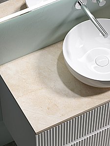 Тумба с раковиной Sancos SNOB R 100 со столешницей, белая матовый для ванной в интернет-магазине Sanbest