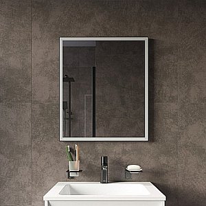 Зеркало Iddis Slide 60 SLI6000i98 черное в ванную от интернет-магазине сантехники Sanbest