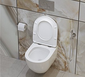 Унитаз подвесной BelBagno AMANDA-TOR BB051CH-TOR-FC безободковый, слив-торнадо
 купить в интернет-магазине Sanbest