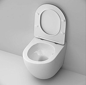 Унитаз подвесной AM.PM Like C801900SC белый, безободковый купить в интернет-магазине Sanbest