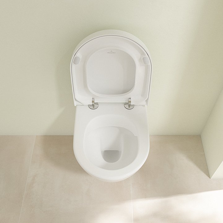 Унитаз подвесной Villeroy&Boch Subway 2.0 5606R0R1 альпийский белый, безободковый купить в интернет-магазине Sanbest