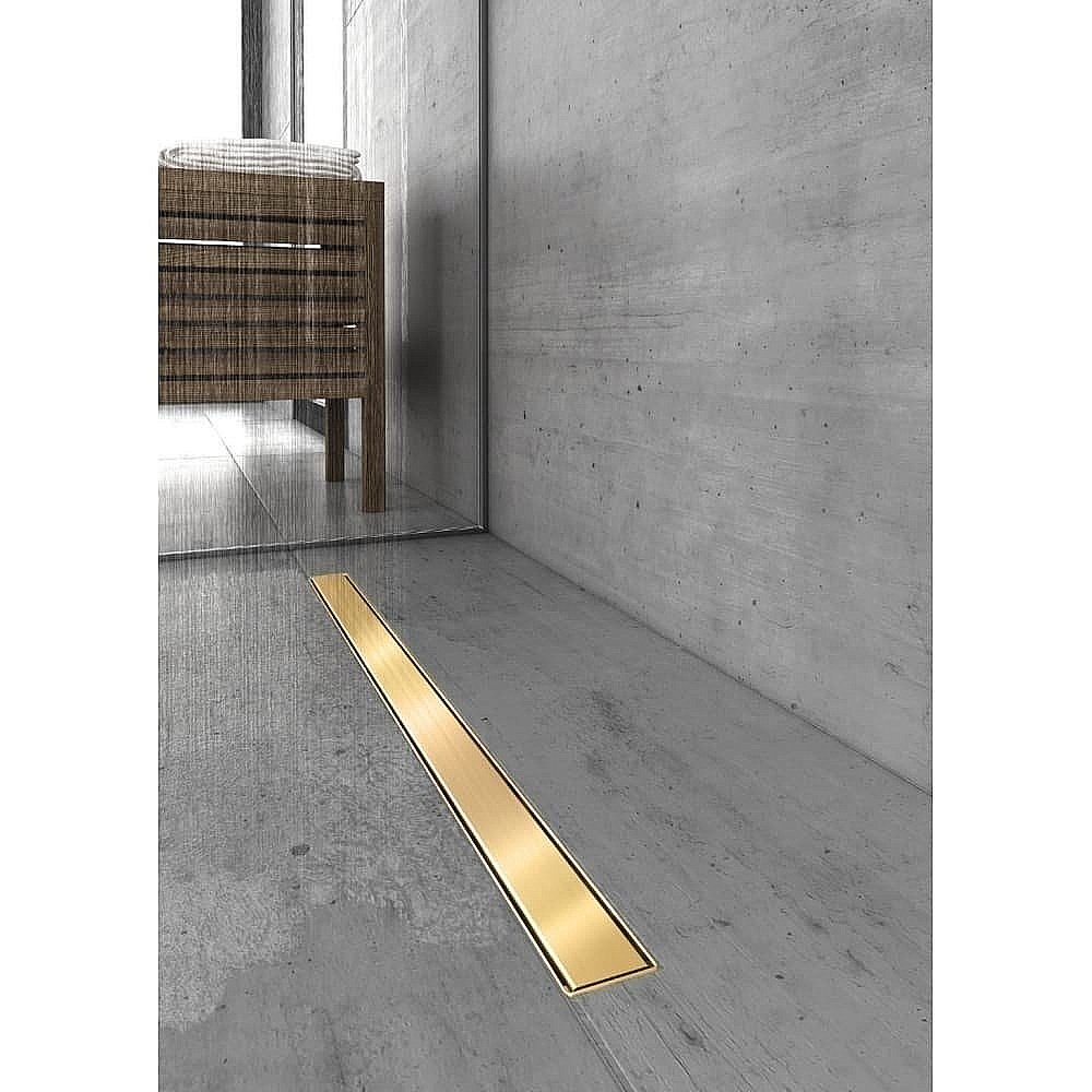 Душевой лоток BERGES B1 Keramik 094117 бронза купить в интернет-магазине Sanbest