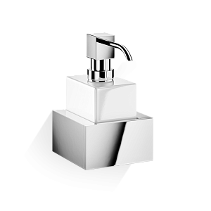 Дозатор для мыла Decor Walther Brick WSP белый, хром купить в интернет-магазине сантехники Sanbest