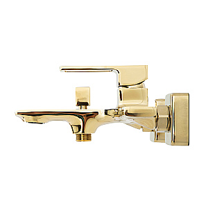 Смеситель для ванны BelBagno LUCE LUC-VASM-ORO золото купить в интернет-магазине сантехники Sanbest