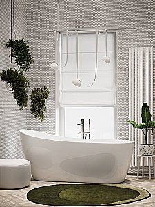 Акриловая ванна Sancos Perla 170х72 FB06 белая купить в интернет-магазине Sanbest