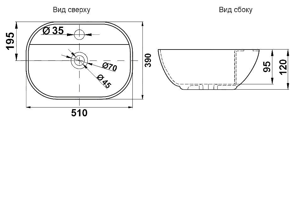 Раковина Melana 320356MG 320356MG-805 серая матовая купить в интернет-магазине Sanbest