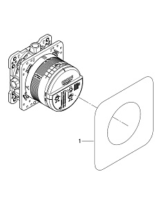 Душевая система Grohe Eurocube 25239000 хром купить в интернет-магазине сантехники Sanbest