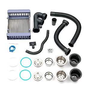 Мойка кухонная Melana ProfLine H57544 сатин купить в интернет-магазине сантехники Sanbest