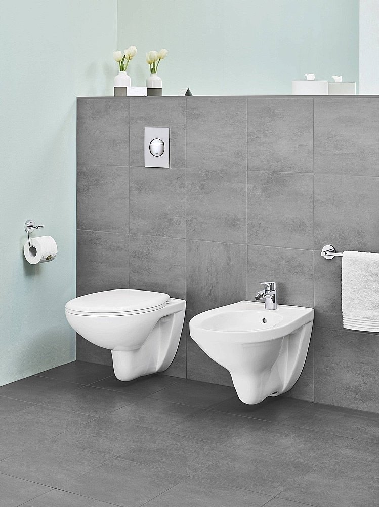 Биде подвесное Grohe Bau Ceramic 39433000 купить в интернет-магазине Sanbest