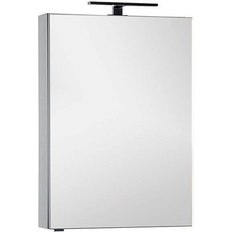 Зеркальный шкаф Aquanet Алвита 60 серый антрацит купить в интернет-магазине сантехники Sanbest