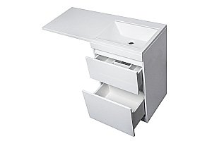 Тумба с раковиной Style Line Даллас 115 напольная для ванной в интернет-магазине Sanbest