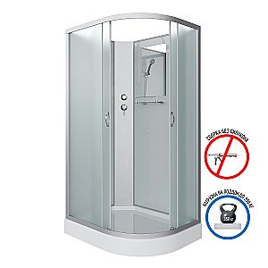 Душевая кабина Niagara Classic NG-3312-14BK 120х80 купить в интернет-магазине Sanbest