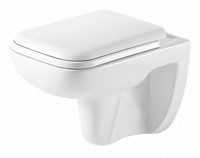 Унитаз подвесной Orange C03-100w с крышкой микролифт купить в интернет-магазине Sanbest