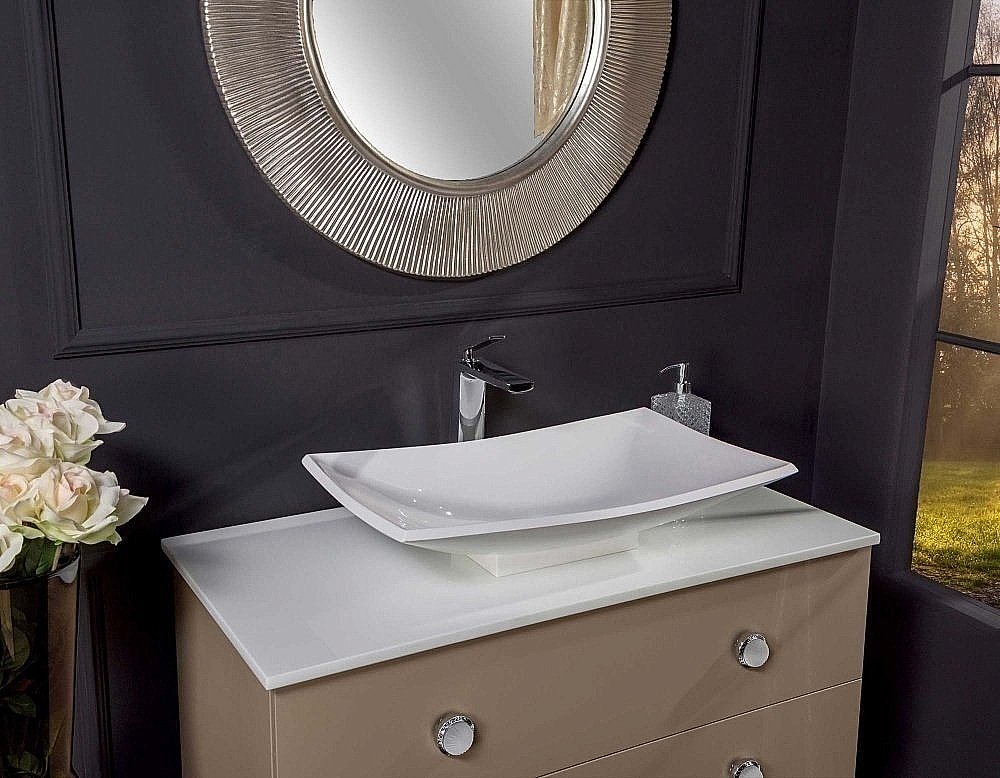 Зеркало Armadi Art Shine с пультом управления серебро 82 в ванную от интернет-магазине сантехники Sanbest