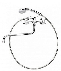 Смеситель для ванны Orange Classic Pro M72-222cr купить в интернет-магазине сантехники Sanbest