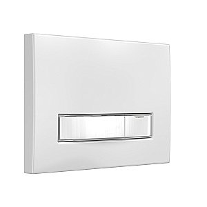 Унитаз подвесной Berges ALBIT S  безободковый, с инсталляцией, белый/кнопка белая-хром глянцевый купить в интернет-магазине Sanbest