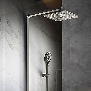 Душевая система Vincea Inspire VSFS-3I13TGM вороненая сталь купить в интернет-магазине сантехники Sanbest