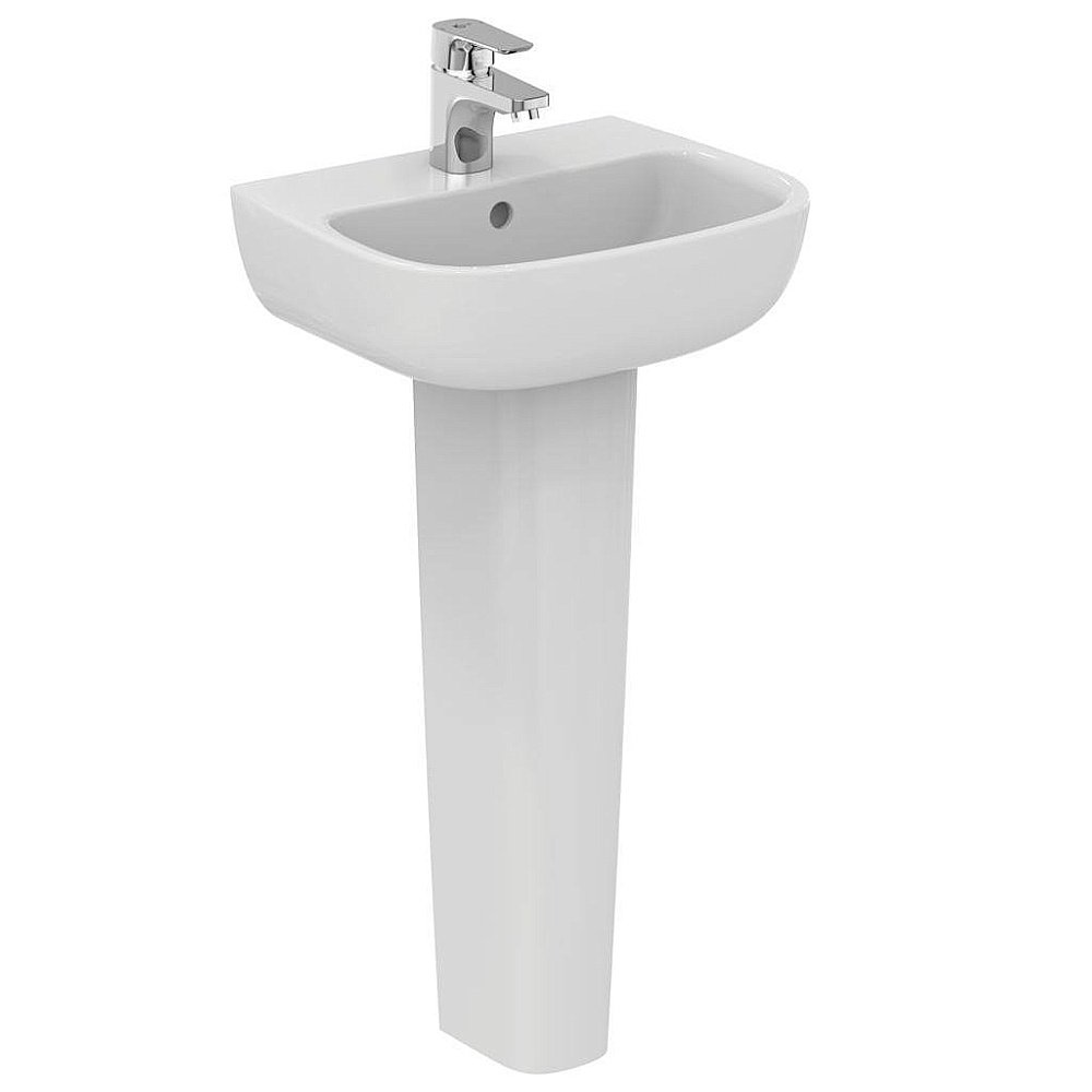 Раковина на пьедестале Ideal Standard Esedra 45 T281101 белая купить в интернет-магазине Sanbest