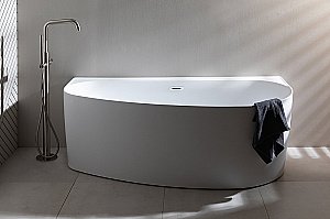 Ванна акриловая Allen Brau Priority 2.31005.20 160x78 белая глянцевая купить в интернет-магазине Sanbest