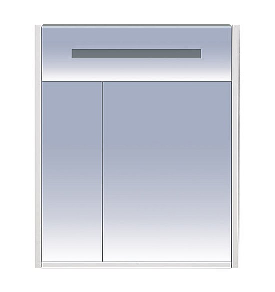 Зеркальный шкаф Misty Джулия 65 красный купить в интернет-магазине сантехники Sanbest