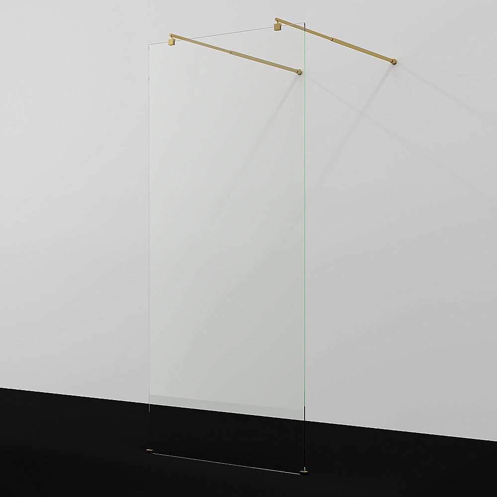 Душевое ограждение WasserKRAFT Vechte 60W39PG 90 фиксатор золото глянцевое/стекло прозрачное купить в интернет-магазине Sanbest