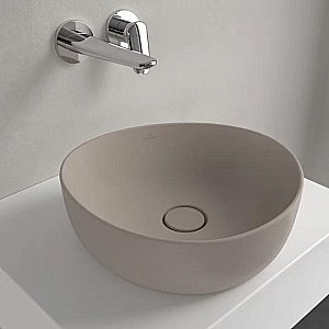 Раковина накладная Villeroy&Boch Antao 40 4A7240AM миндальный купить в интернет-магазине Sanbest
