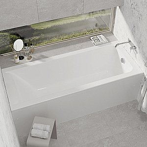 Ванна Alba Spa Marry ВПР0390000100 170х70 белая купить в интернет-магазине Sanbest