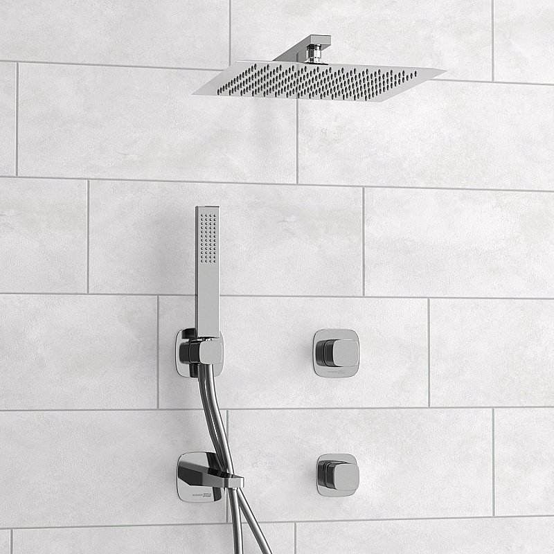 Душевая система WasserKRAFT Naab 8600 SET2849 хром купить в интернет-магазине сантехники Sanbest