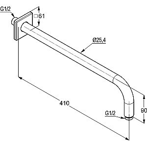 Душевая система KLUDI AMEO 416720575 купить в интернет-магазине сантехники Sanbest