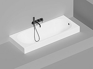 Ванна Salini Ornella S-Stone 170х70 102323MF RAL матовая купить в интернет-магазине Sanbest