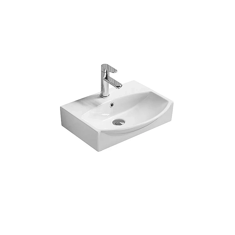 Раковина Ceramalux N 50 78014C белая купить в интернет-магазине Sanbest