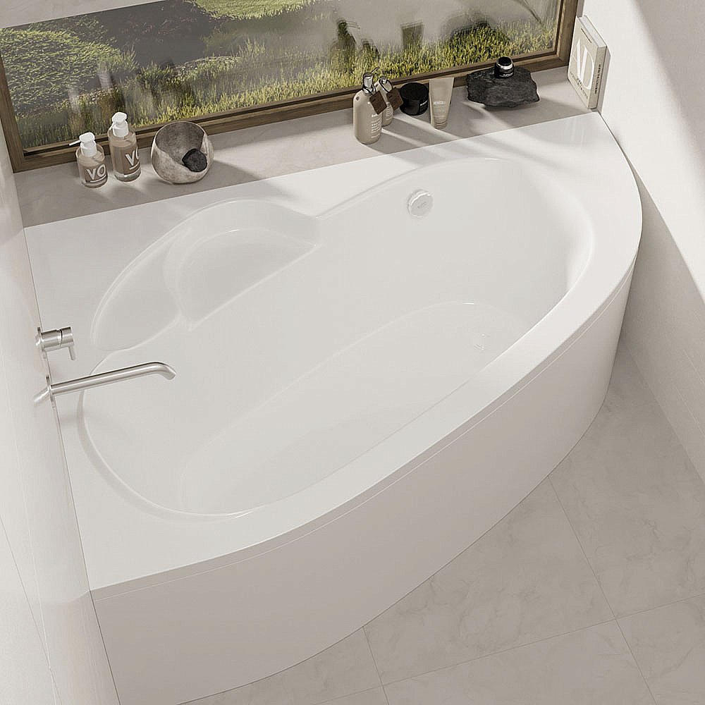 Ванна Alba Spa Katrina 170х110 белая купить в интернет-магазине Sanbest