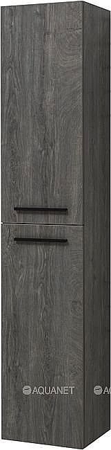 Шкаф-пенал Aquanet Nova 242259 35 дуб рошелье для ванной в интернет-магазине сантехники Sanbest