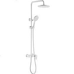 Душевая система Boheme Spectre 458-MW белая купить в интернет-магазине сантехники Sanbest