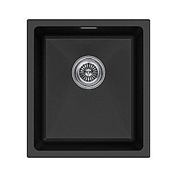 Кухонная мойка Paulmark LUMI 41UNI LU41-BL черный купить в интернет-магазине сантехники Sanbest
