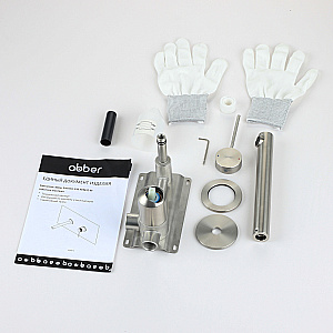 Смеситель для раковины Abber Emotion 316 AF88121BST-M сталь брашированная купить в интернет-магазине сантехники Sanbest