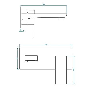 Душевая система RGW Shower Panels SP-6143-01 50140801-01 хром купить в интернет-магазине сантехники Sanbest