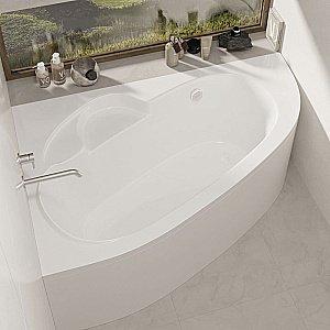 Ванна Alba Spa Katrina 170х110 белая купить в интернет-магазине Sanbest